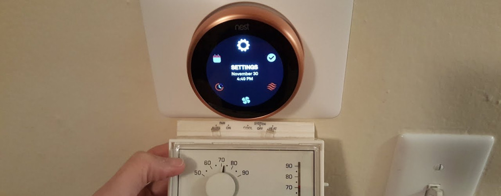 It's long past time to retire that dumb old thermostat - we can help you upgrade to a smart new one!