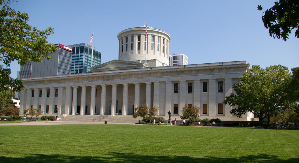 Ohio State House in Columbus Ohio | photo by Neil Zurcher